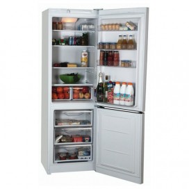 Холодильник INDESIT DF4180W, общий объем 298 л, нижняя морозильная камера 75 л, 60х64х185 см, белый