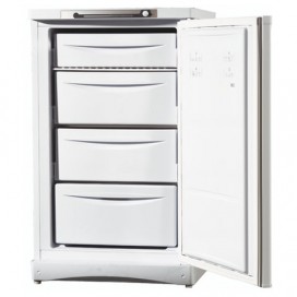 Морозильная камера INDESIT SFR100, общий объем 118 л, статическая система охлаждения, 60х62х100 см, белая