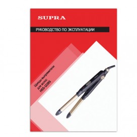 Стайлер для волос SUPRA HSS-1226S, 2 режима, 160-200 С, выпрямление/волны, керамическое покрытие