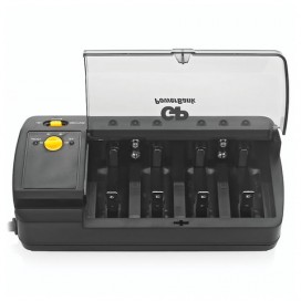 Зарядное устройство GP PB320, для 4-х аккумуляторов AA, AAA, С, D или 2-х аккумуляторов 'Крона', PB320GS-2CR1