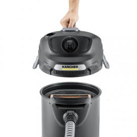 Пылесос для сбора золы и сухого мусора KARCHER (КЕРХЕР) AD 4 Premium, 600 Вт, металлический контейнер, 1.629-731.0