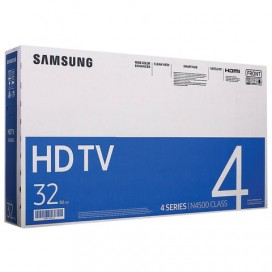 Телевизор SAMSUNG 32N4510, 32' (81 см), 1366x768, HD, 16:9, Smart TV, Wi-Fi, белый