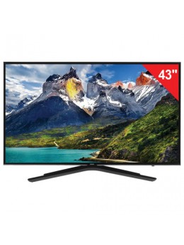 Телевизор SAMSUNG 43N5500, 43' (108 см), 1920x1080, Full HD, 16:9, Smart TV, Wi-Fi, черный Телевизор SAMSUNG 43N5500, 43' (108 см), 1920x1080, Full HD, 16:9, Smart TV, Wi-Fi, черный