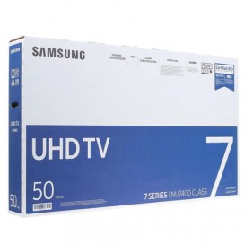 Телевизор SAMSUNG 50NU7400, 50' (125 см), 3840x2160, 4К, 16:9, Smart TV, Wi-Fi, черный