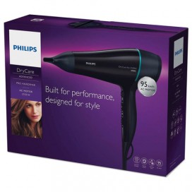 Фен PHILIPS BHD174/00, 2100 Вт, 2 скоростных режима, 4 температурных режима, ионизация, черный