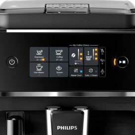 Кофемашина PHILIPS EP2231/40,1850 Вт, 15 бар, объем 1,8 л, емкость д/зерен 250 г, авто капучинатор, черная