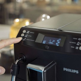 Кофемашина PHILIPS EP3519/00, 1400 Вт, 15 бар, объем 1,8 л, емкость для зерен 250 г, капучинатор, нержавеющая сталь, EP5319/00