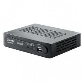 Приставка для цифрового ТВ DVB-T2 D-COLOR DC930HD, RCA, HDMI, USB, пульт ДУ