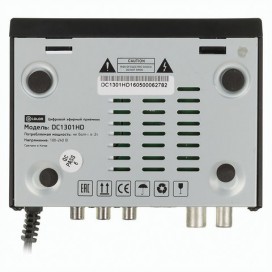 Приставка для цифрового ТВ DVB-T2 D-COLOR DC1301HD, RCA, HDMI, USB, дисплей, пульт ДУ