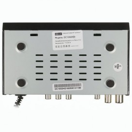 Приставка для цифрового ТВ DVB-T2 D-COLOR DC1002HD RCA, HDMI, USB, дисплей, пульт ДУ