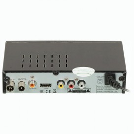 Приставка для цифрового ТВ DVB-T2 D-COLOR DC1002HD RCA, HDMI, USB, дисплей, пульт ДУ