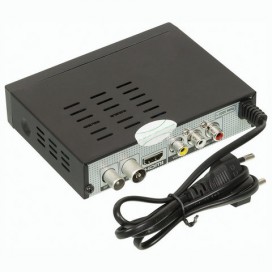 Приставка для цифрового ТВ DVB-T2 D-COLOR DC1301HD, RCA, HDMI, USB, дисплей, пульт ДУ