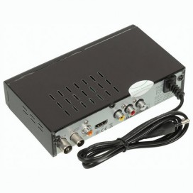 Приставка для цифрового ТВ DVB-T2 D-COLOR DC1002HD RCA, HDMI, USB, дисплей, пульт ДУ