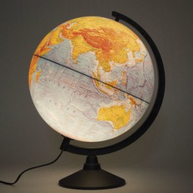Глобус физический GLOBEN 'Классик', диаметр 320 мм, с подсветкой, К013200017