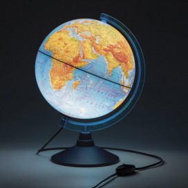 Глобус физический GLOBEN 'Классик Евро', диаметр 250 мм, с подсветкой, Ке012500189