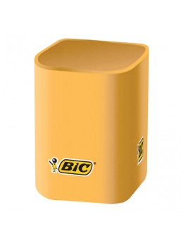 Подставка-органайзер (стакан для ручек) с логотипом BIC, 7х7х10 см, пластиковый, 935660