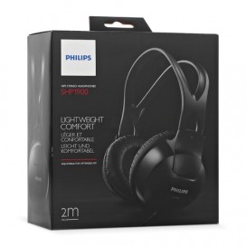 Наушники PHILIPS SHP 1900, проводные, 2 м, стерео, полноразмерные c оголовьем, эргономичные амбушюры, SHP-1900/00