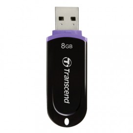 Флэш-диск 8 GB, TRANSCEND JetFlash 300, USB 2.0, черный, TS8GJF300