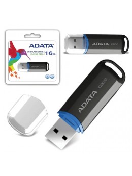 Флэш-диск 16 GB, A-DATA C906, USB 2.0, черный, AC906-16G-RBK