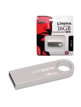 Флэш-диск 16 GB, KINGSTON DataTraveler SE9, USB 2.0, металлический корпус, серебристый, DTSE9H/16GB Флэш-диск 16 GB, KINGSTON DataTraveler SE9, USB 2.0, металлический корпус, серебристый, DTSE9H/16GB