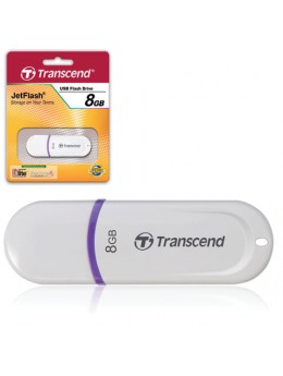 Флэш-диск 8 GB, TRANSCEND Jet Flash 330, USB 2.0, белый, TS8GJF330