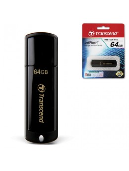 Флэш-диск 64 GB, TRANSCEND Jet Flash 350, USB 2.0, черный, TS64GJF350 Флэш-диск 64 GB, TRANSCEND Jet Flash 350, USB 2.0, черный, TS64GJF350