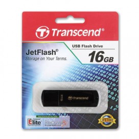 Флэш-диск 16 GB, TRANSCEND Jet Flash 350, USB 2.0, черный, TS16GJF350