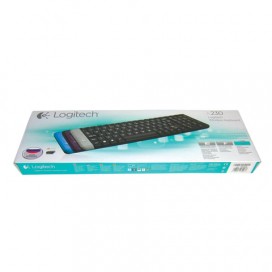 Клавиатура беспроводная LOGITECH K230, 101 клавиша, черная, 920-003348