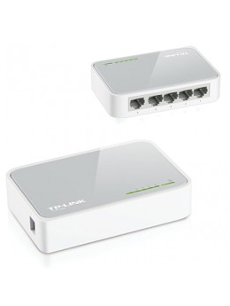 Коммутатор TP-LINK TL-SF1005D, 5RJ45, LAN 10/100 Мбит/с, проводной