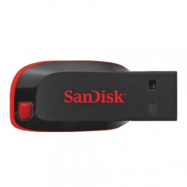 Флэш-диск 16 GB, SANDISK Cruzer Blade, USB 2.0, черный, SDCZ50-016G-B35