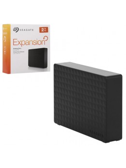 Диск жесткий внешний HDD SEAGATE 'Expansion', 2 ТВ, 3,5', USB 3.0, черный, STEB2000200