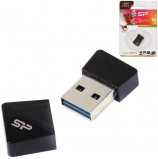 Флэш-диск 16 GB SILICON POWER Jewel J08 USB 3.1, черный, SP16GBUF3J08V1K