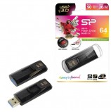 Флэш-диск 64 GB, SILICON POWER Blaze B50, USB 3.1, черный, SP64GBUF3B50V1K