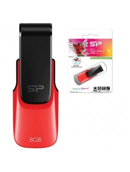 Флэш-диск 8 GB SILICON POWER Ultima U31 USB 2.0, красный, SP08GBUF2U31V1R