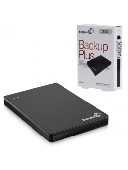 Диск жесткий внешний HDD SEAGATE 'Original BackUp Plus', 2 TB, 2,5', USB 3.0, черный, STDR2000200