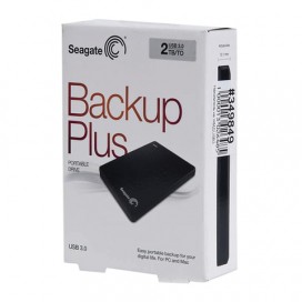 Диск жесткий внешний HDD SEAGATE 'Original BackUp Plus', 2 TB, 2,5', USB 3.0, черный, STDR2000200