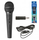 Микрофон DEFENDER MIC-130, проводной, кабель 5 м, черный, 64131