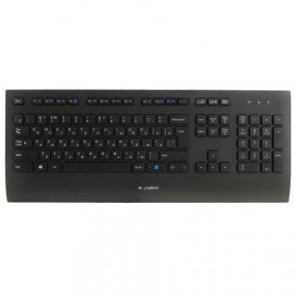 Клавиатура проводная LOGITECH K280e, USB, 104 клавиши, черная, 920-005215
