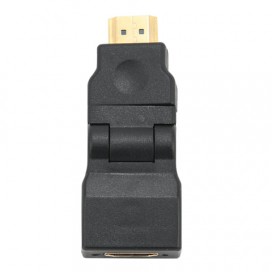 Переходник HDMI, CABLEXPERT, F-M, для передачи цифрового аудио-видео, A-HDMI-FFL2