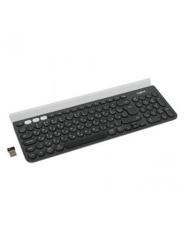 Клавиатура беспроводная LOGITECH K780, для ПК, планшета, смартфона, 97 клавиш + 6 дополнительных клавиш, черно-белая, 920-008043 Клавиатура беспроводная LOGITECH K780, для ПК, планшета, смартфона, 97 клавиш + 6 дополнительных клавиш, черно-белая, 920-008043