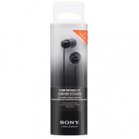 Наушники SONY MDR-EX15LP, проводные, 1,2 м, вкладыши, стерео, черные, MDREX15LPB.AE