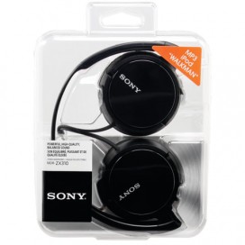 Наушники SONY MDR-ZX310, проводные, 1,2 м, стерео, полноразмерные с оголовьем, черные, MDRZX310B.AE