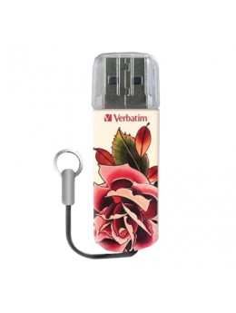 Флэш-диск 32 GB, VERBATIM Tattoo, USB 2.0, 'Роза', 49896 Флэш-диск 32 GB, VERBATIM Tattoo, USB 2.0, 'Роза', 49896