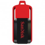 Флэш-диск 32 GB, SANDISK Cruzer Switch, USB 2.0, черный/красный, SDCZ52-032G-B35