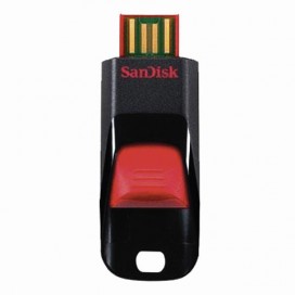 Флэш-диск 32 GB, SANDISK Cruzer Edge, USB 2.0, черный, SDCZ51-032G-B35