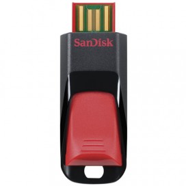 Флэш-диск 64 GB, SANDISK Cruzer Edge USB 2.0, черный, SDCZ51-064G-B35