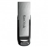 Флэш-диск 16 GB, SANDISK Ultra Flair, USB 3.0, металлический корпус, серебристый, SDCZ73-016G-G46