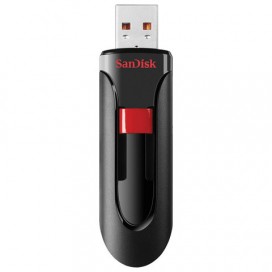 Флэш-диск 64 GB, SANDISK Cruzer Glide, USB 2.0, черный, SDCZ60-064G-B35