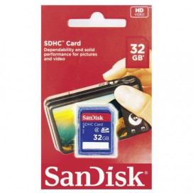 Карта памяти SDHC, 32 GB, SANDISK, 4 Мб/сек. (class 4), SDSDB-032G-B35