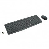 Набор беспроводной LOGITECH Wireless MK235, клавиатура, мышь 2 кнопки + 1 колесо-кнопка, черный, 920-007948